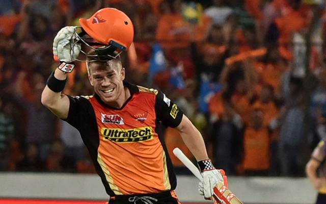 David Warner Sunrisers Hyderabad