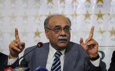 Najam Sethi, interim chairman of the Pakistan Cricket Board (PCB), addresses a press conference in Lahore on June 24, 2013. Pakistan's interim cricket chief said he would ask the sport's governing body to reduce a five-year ban against promising fast bowler Mohammad Aamer for spot fixing. AFP PHOTO/ Arif ALI (Photo credit should read Arif Ali/AFP/Getty Images)