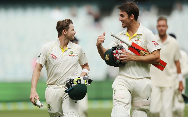 Steve Smith & Mitchell Marsh