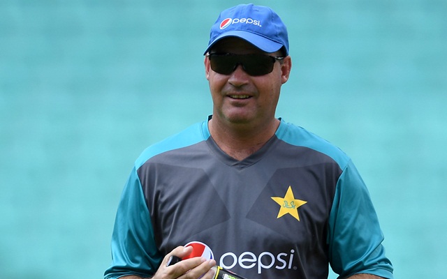 Pakistan coach Micky Arthur. (Photo by Gareth Copley/Getty Images)
