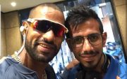 Shikhar Dhawan and Yuzvendra Chahal