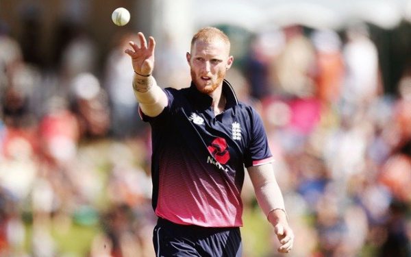 Ben Stokes of England looks on. (Photo by Anthony Au-Yeung/Getty Images)