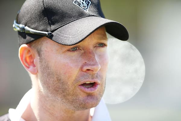Former Australian Michael Clarke who led them to World Cup glory in 2015 has backed the current team to come good but only if they play spin better. (Photo by Mark Metcalfe/Getty Images)