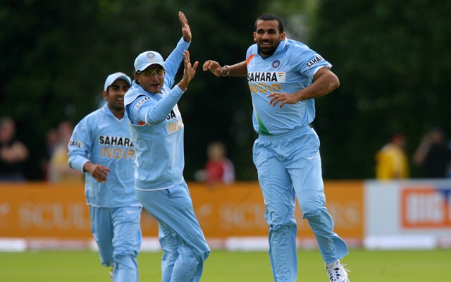 Zaheer Khan and Sourav Ganguly