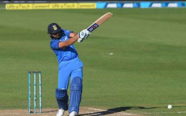 Rohit Sharma in second ODI against NZ (Image source Twitter)