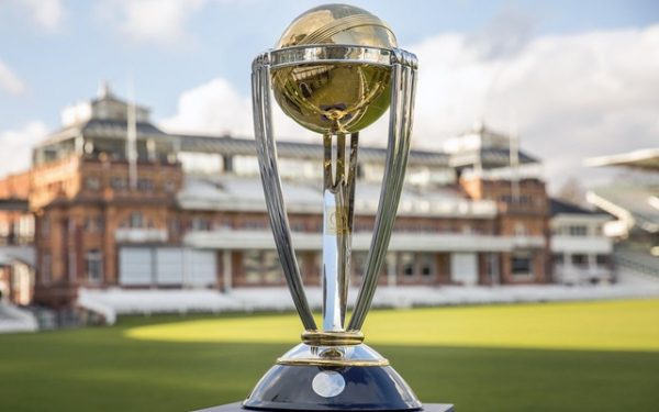 Cricket World Cup trophy. (Photo Source: Twitter)