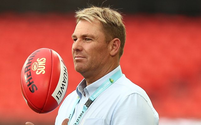 Shane Warne. (Photo by Chris Hyde/Getty Images)