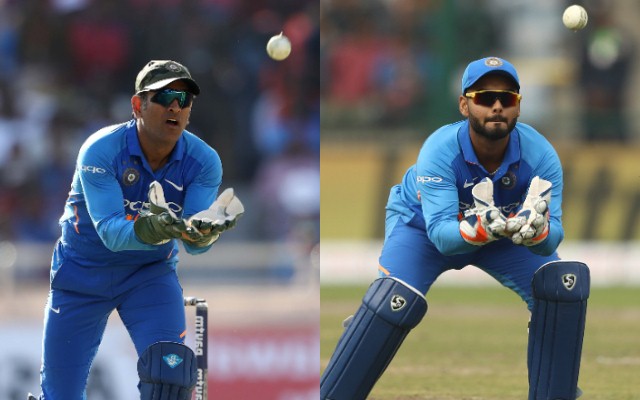 MS Dhoni - Rishabh Pant