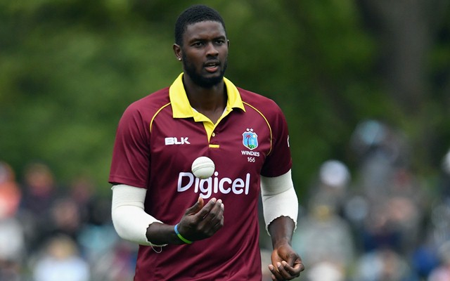 Jason Holder. (Photo by Kai Schwoerer/Getty Images)