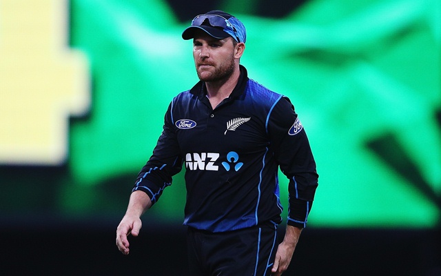 Brendon McCullum. (Photo by Christopher Lee-ICC/ICC via Getty Images)