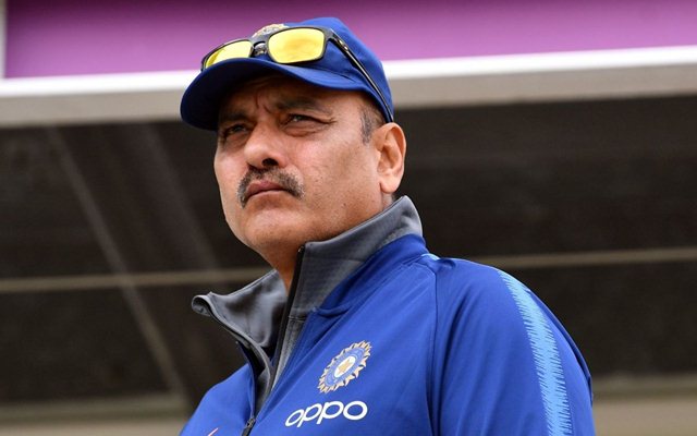 India’s head coach Ravi Shastri (Photo by Saeed KHAN / AFP) (Photo credit should read SAEED KHAN/AFP/Getty Images)