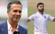 Michael Vaughan and Virat Kohli