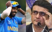 Hardik Pandya and Sourav Ganguly
