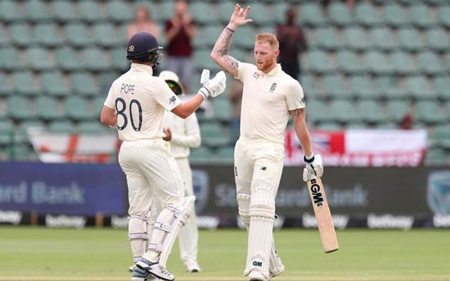 Olie Pope and Ben Stokes