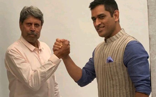 Kapil Dev and MS Dhoni