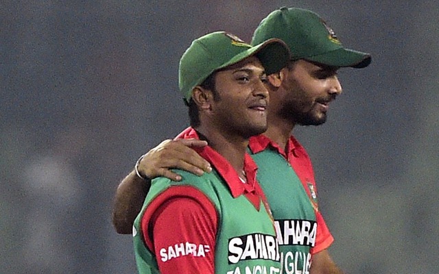 Shakib Al Hasan and Mashrafe Mortaza