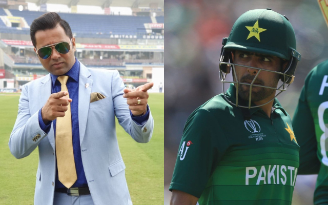 Aakash Chopra and Babar Azam