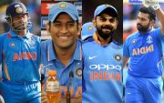 Sachin Tendulkar, MS Dhoni, Virat Kohli and Rohit Sharma