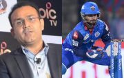 Virender Sehwag and Rishabh Pant