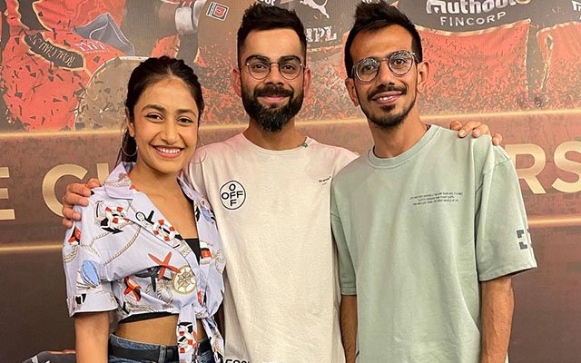 Dhanashree Verma, Virat Kohli and Yuzvendra Chahal