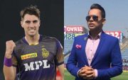 KKR's Pat Cummins and Aakash Chopra