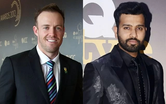 AB de Villiers and Rohit Sharma. (Photo Source: Getty Images)