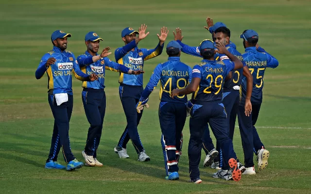 Sri Lanka Team. (Photo Source: Twitter)
