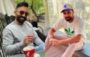 Dinesh Karthik and Rohit Sharma. (Photo Source: Instagram)