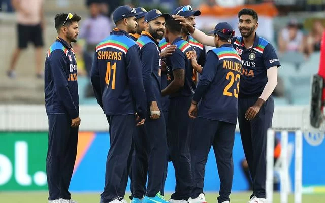 Team India. (Photo by Mark Kolbe/Getty Images)