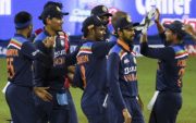Indian Cricket Team. (Photo by ISHARA S. KODIKARA/AFP via Getty Images)