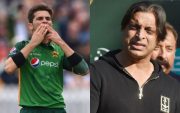 Shaheen Afridi and Shoaib Akhtar