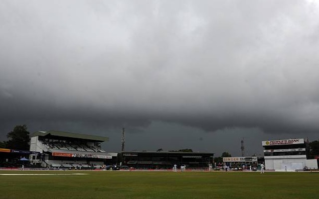 Sinhalese sports club (SSC) Ground in Colombo. (Photo by LAKRUWAN WANNIARACHCHI/AFP via Getty Images)