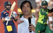 Virat Kohli, Shoaib Akhtar and Babar Azam. (Photo Source: Getty Images)