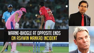IPL 2019: Shane Warne & Harsha Bhogle involve in a Twitter war over Mankad controversy
