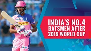 5 Players who can bat at No.4 for India after the World Cup 2019