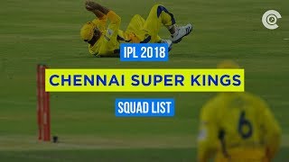 IPL 2018: CSK Full Squad