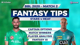 BBL, 2nd Match, 11Wickets Team, Melbourne Stars vs Brisbane Heat, Full Team Analysis