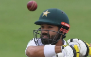 Mohammad Rizwan. (Photo by Stu Forster / POOL / AFP)