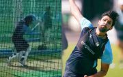 Ishant Sharma & Mayank Agarwal. (Photo Source: Twitter)