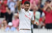 James Anderson. (Photo by Gareth Copley - ECB/ECB via Getty Images)