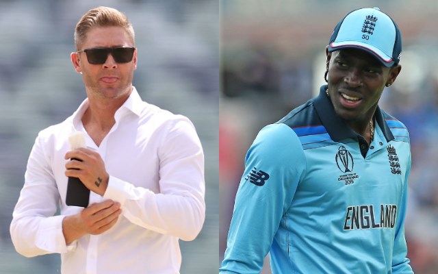 Michael Clarke and Jofra Archer. (Photo Source: Getty Images)
