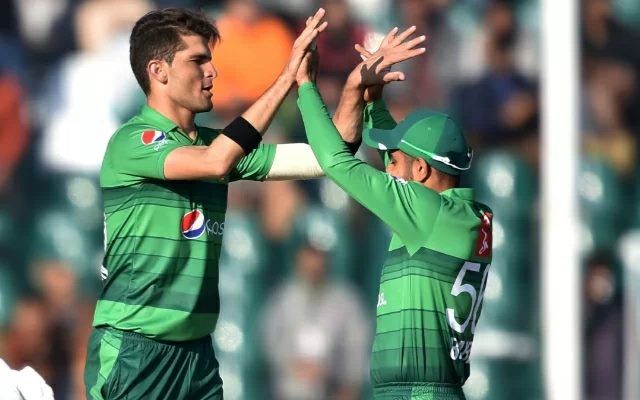Shaheen Afridi and Babar Azam. (Photo Source: Getty Images)