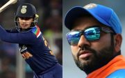 Ishan Kishan and Rohit Sharma. (Photo Source: Getty Images)