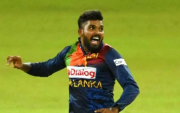Wanindu Hasaranga bowling. (Photo Source: Getty Images)