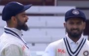 Virat Kohli and Rishabh Pant. (Photo Source: Twitter)