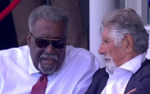 Clive Lloyd at Lord’s. (Photo Source: Twitter)