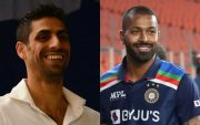 Ashish Nehra and Hardik Pandya. (Photo Source: Getty Images)