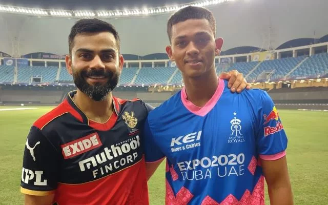 Virat Kohli and Yashasvi Jaiswal. (Photo Source: Instagram)