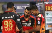 Virat Kohli and Umran Malik. (Photo Source: IPL/BCCI)