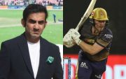 Gautam Gambhir And Eoin Morgan (Image Credit- Getty\BCCI\IPL)